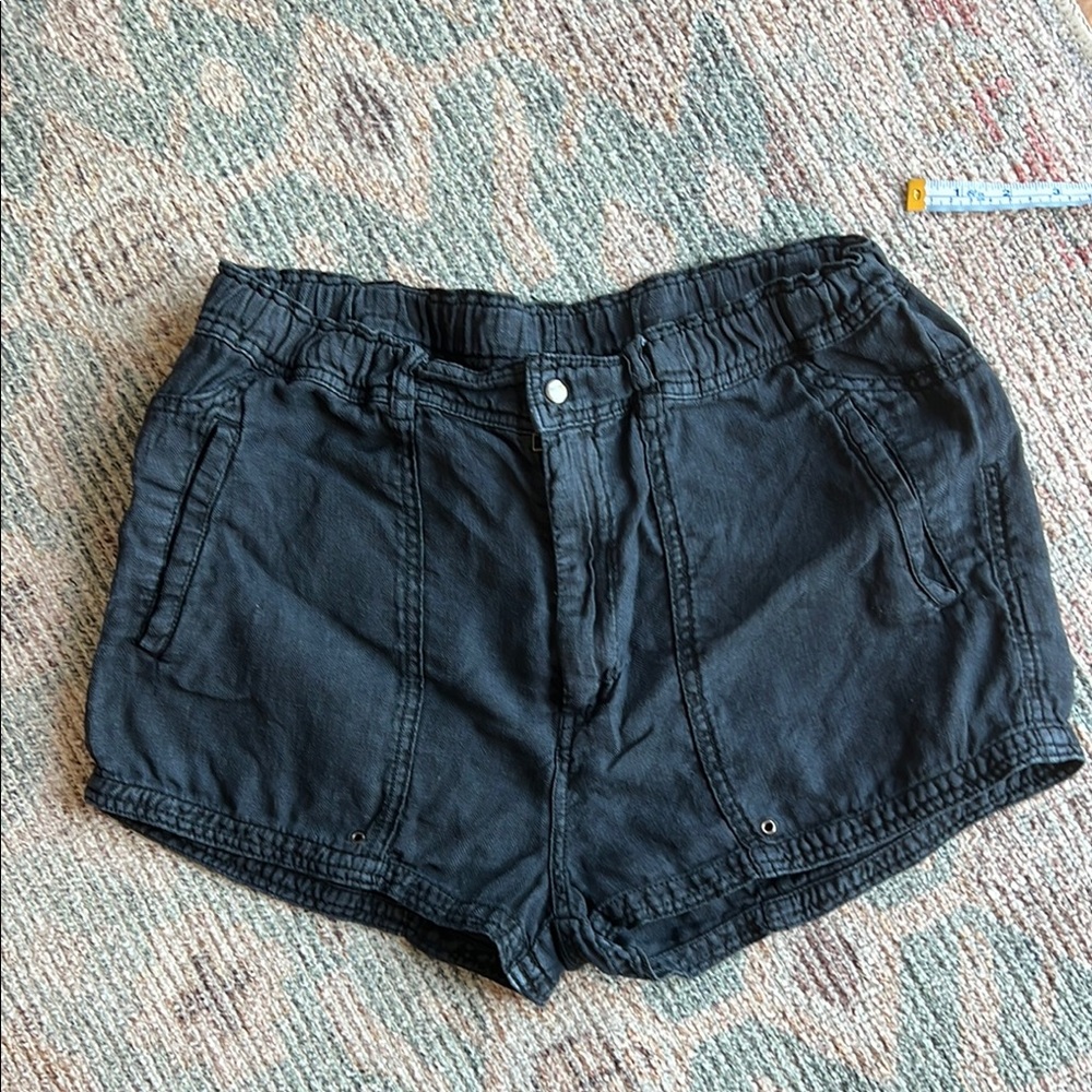 Free People Black Shorts